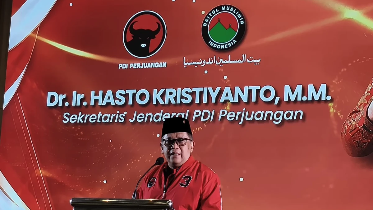 Sekjen DPP PDI Perjuangan, Hasto Kristiyanto Ingatkan Pengurus BAMUSI Hadirkan Islam Revolusioner