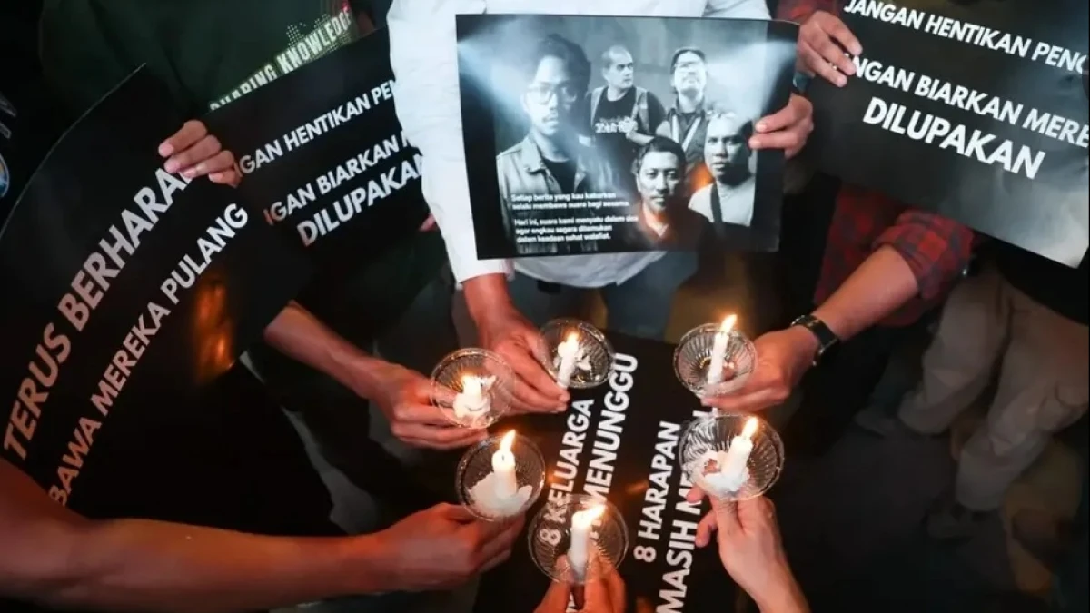 Doa Bersama untuk 5 Jurnalis yang Hilang saat Liputan Anak Krakatau