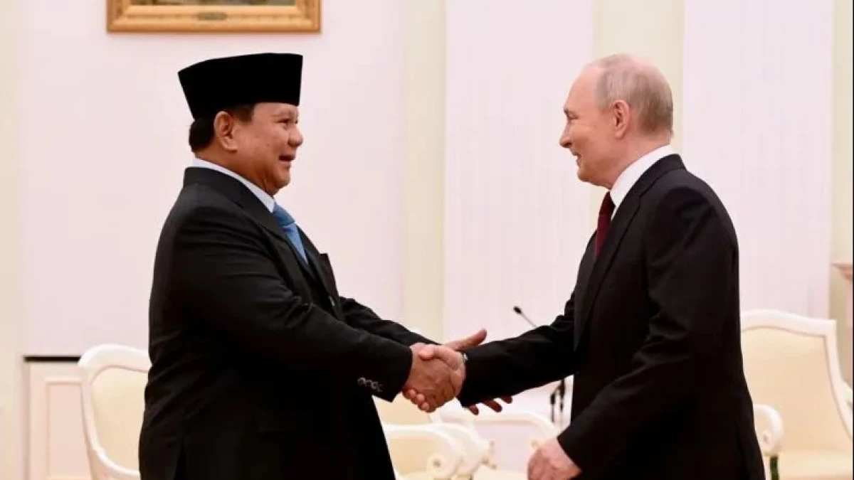Lima Jam di Rusia, Prabowo dan Putin Bahas Pasokan Energi Hingga Pendidikan