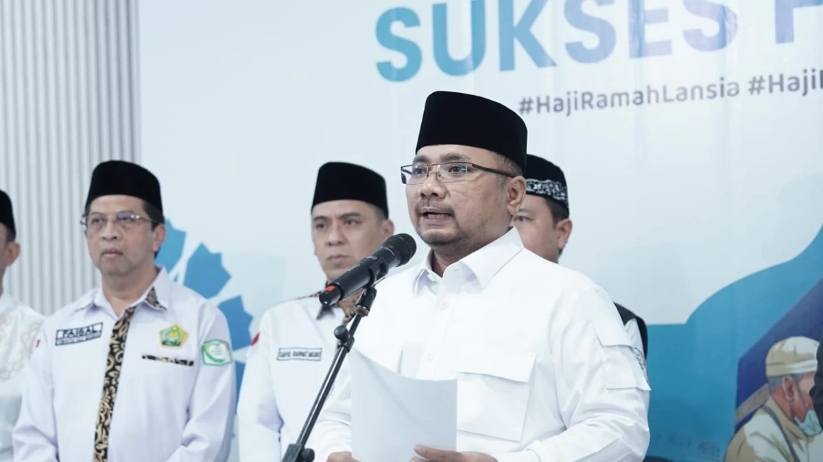 Menteri Agama RI Sebut Skema 4-3-5 Jadi Indikator Sukses Haji 2024