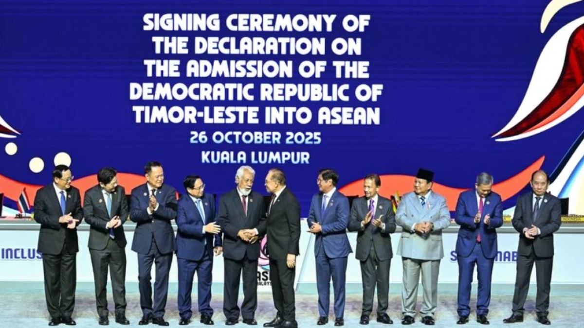 Penantian 14 Tahun Berakhir, Timor Leste Resmi Masuk Keluarga Besar ASEAN
