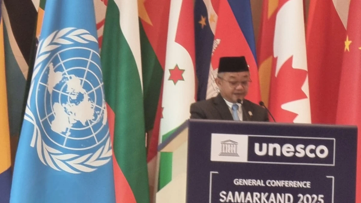 Bahasa Indonesia Bergema di Tashkent, Disahkan Jadi Bahasa Resmi Pertemuan UNESCO