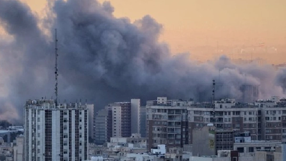 AS dan Israel Kembali Gempur Teheran Hantam Fasilitas Medis, Iran Membalas