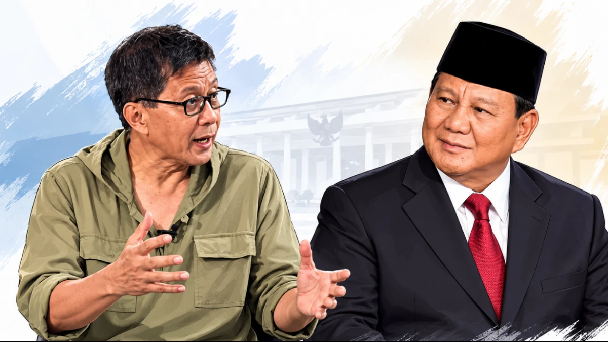 Rocky Gerung: Kursi Disiden dari Presiden