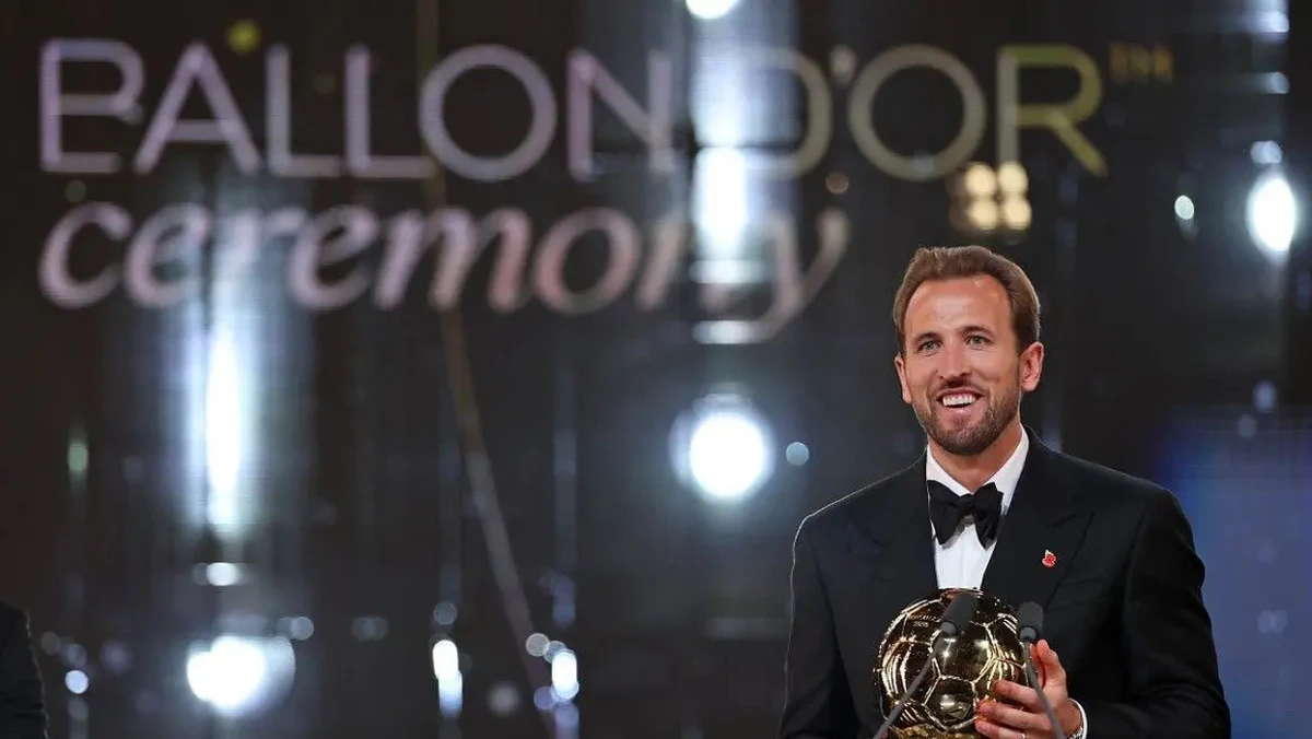Harry Kane Raih Ballon d’Or, Orang Inggris Pertama dalam 25 Tahun. Ia Mencetak 73 Gol Semusim