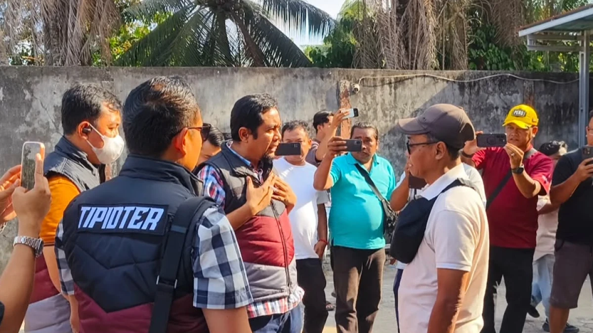 Polisi Babel Sita 53 Ton Pasir Timah Ilegal, Sempat Terjadi Ketegangan