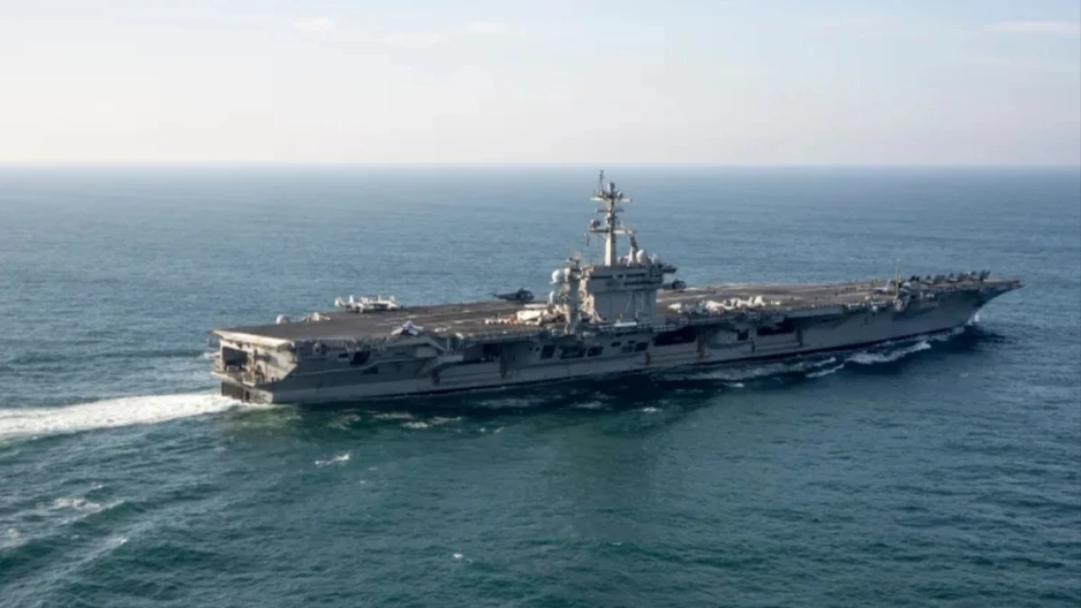 AS Pindahkan Kapal Induk Terakhirnya dari Jepang ke Timur Tengah, Bakal Bombardir Iran Lagi?