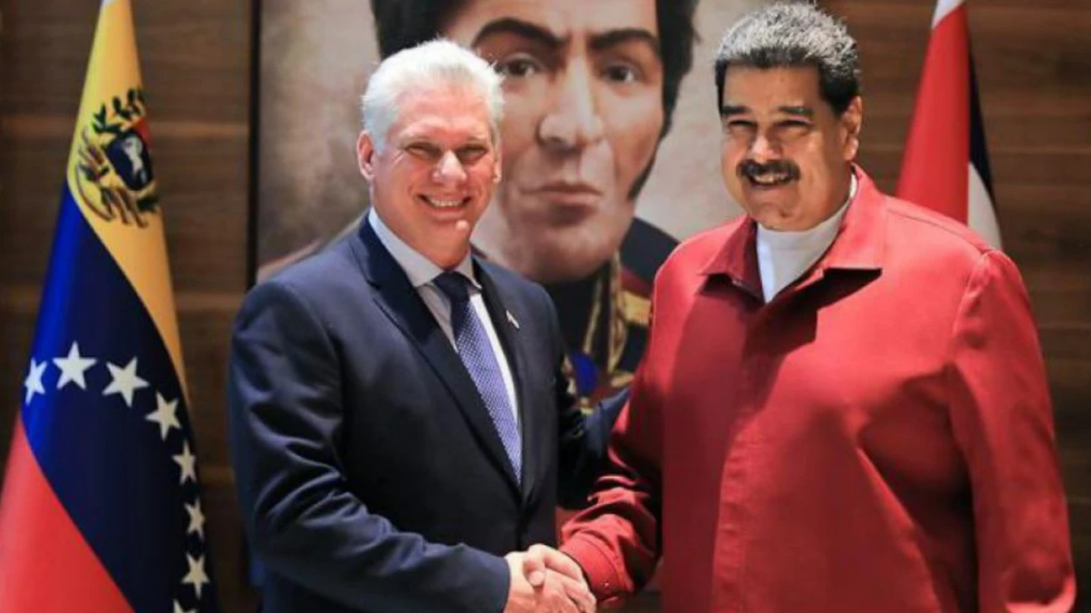 Salaman Diaz-Canel dan Maduro, Saling Menguatkan Dua Sekutu Menentang Tekanan Amerika