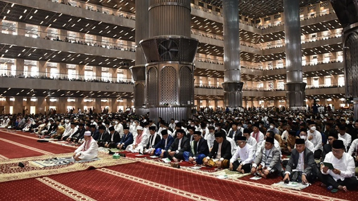 Niat dan Tata Cara Melaksanakan Sholat Idul Fitri
