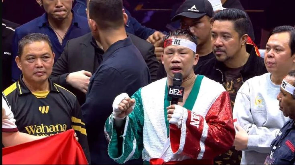 Comeback Setelah Dua Tahun Vakum, Petinju Daud Yordan Rebut Sabuk ABF Diamond