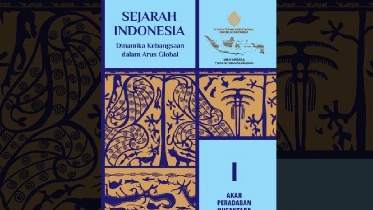 Pemerintah Luncurkan Lima Jilid Buku Sejarah Indonesia, Begini Cara Mengaksesnya