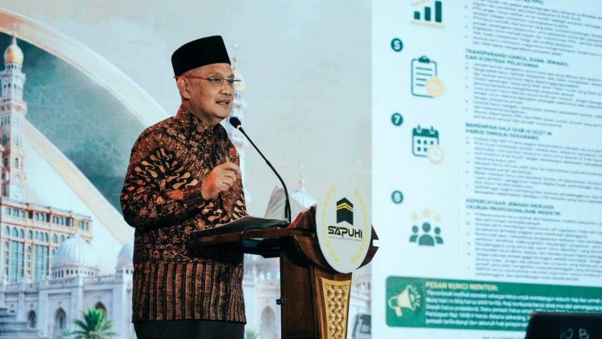 Tren Umrah Mandiri Menguat, Menhaj Dorong PPIU Tingkatkan Layanan Jangan Anggap Ancaman