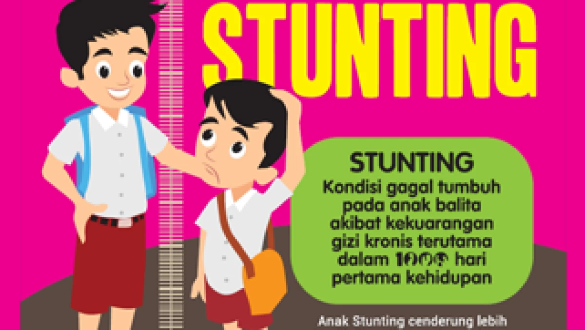 Apa Hubungan antara Sanitasi Buruk dengan Anak Kerdil?