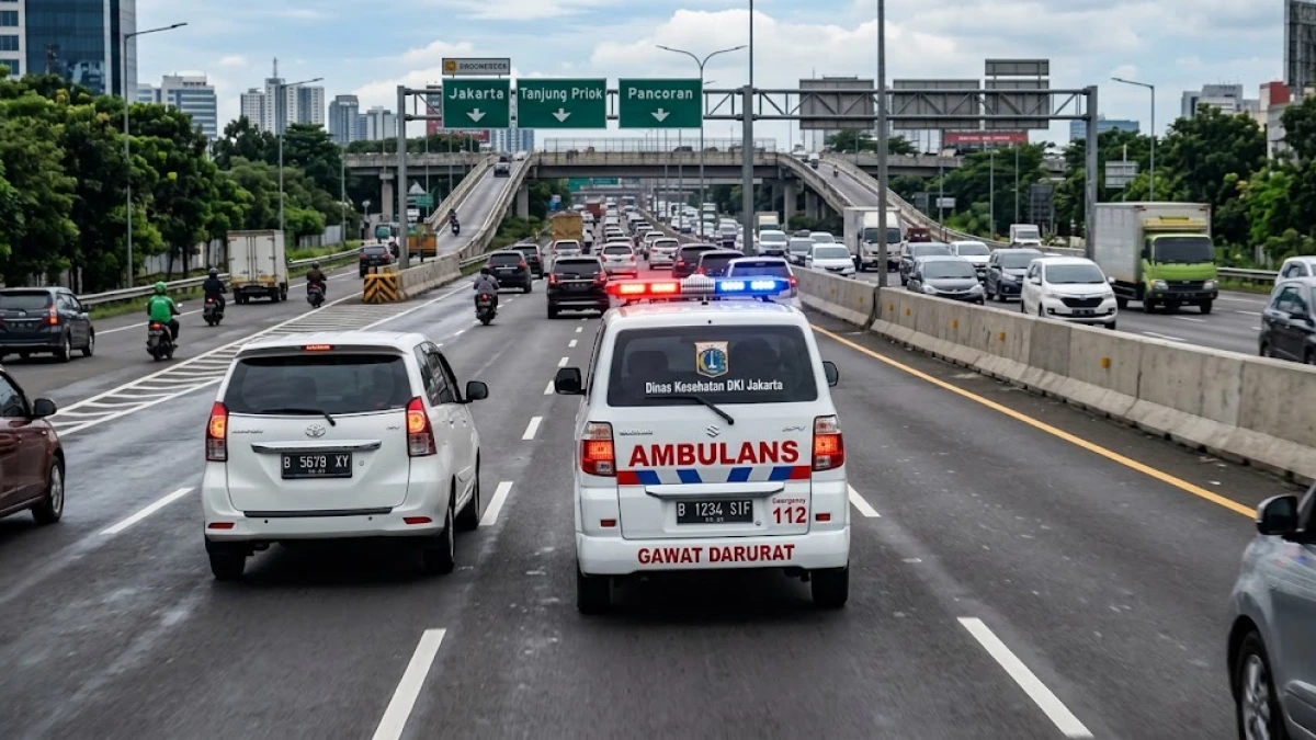 Hukum Menghalangi Laju Mobil Ambulans menurut Fikih Islam