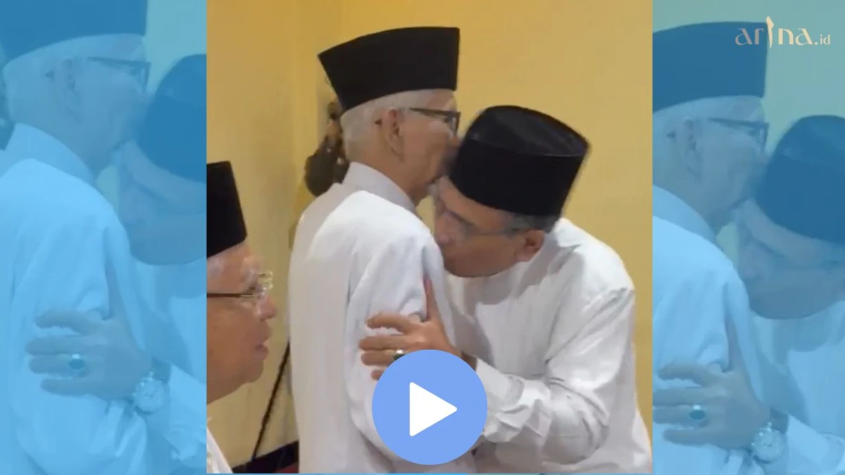 Momen Haru Gus Yahya Rangkul Rais Aam Kiai Miftah, Nahdliyin: Alhamdulillah