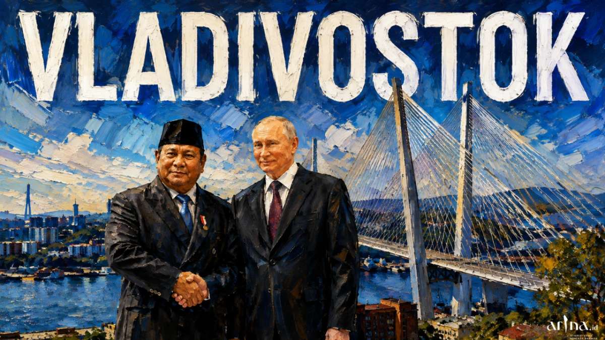 Jembatan Prabowo di Vladivostok-Rusia