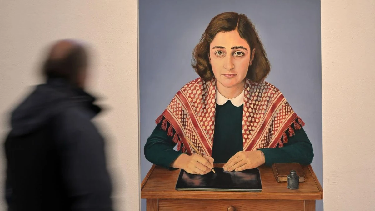 Foto Anne Frank Bersyal Palestina Picu Kontroversi di Jerman