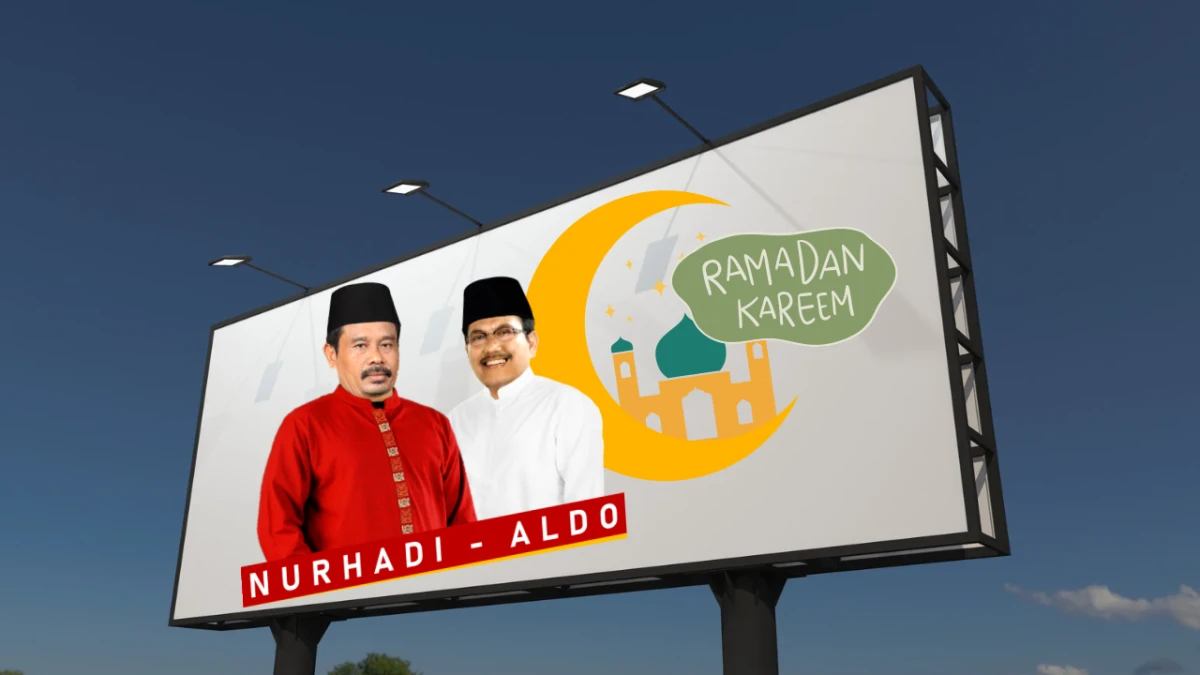 Marhaban Ya Bulan Spanduk