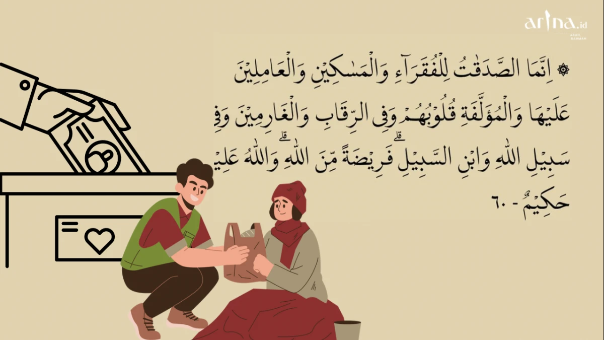 Tafsir Surat At-Taubah Ayat 60: 8 Golongan Penerima Zakat