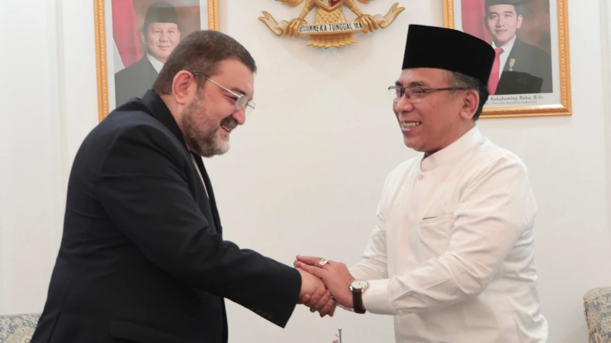 Dubes Iran Kunjungi PBNU, Gus Yahya: Iran Punya Hak Membela atas Serangan Israel
