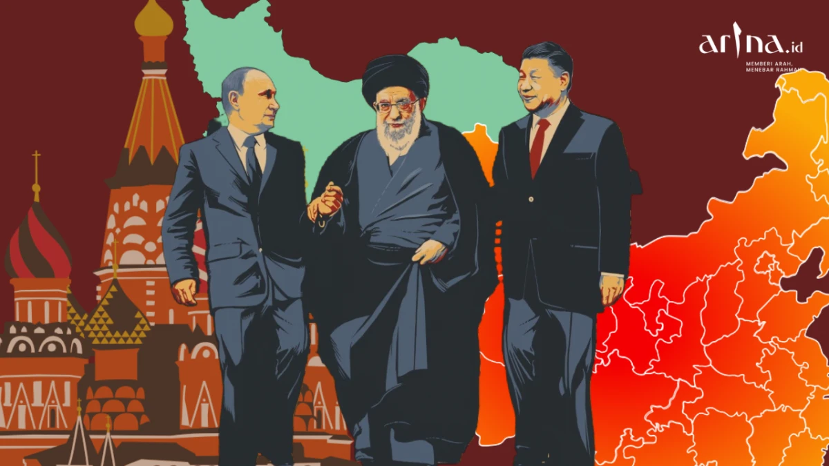 Iran, Rusia, dan China Makin Solid: Solidaritas Meruntuhkan Dominasi AS-Israel di Timteng