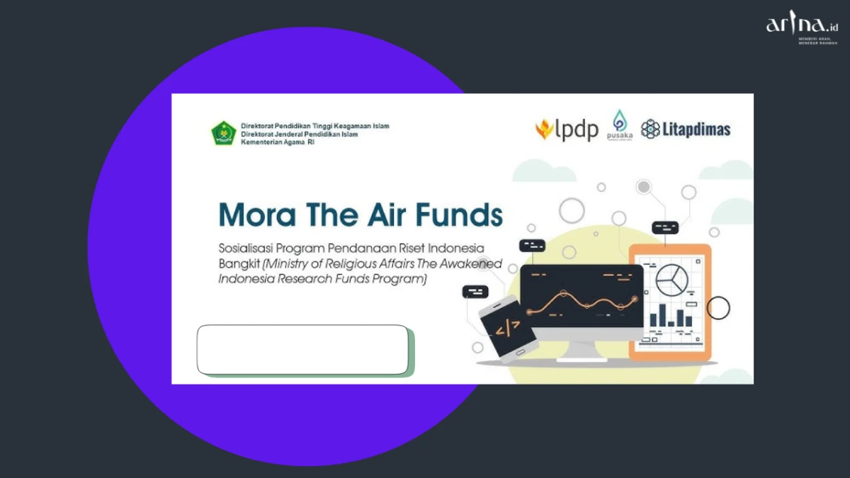 Pendaftaran Bantuan Riset Mora The Air Fund LPDP–Kemenag 2025 Dibuka 13 Oktober: Dosen Bisa Dapat Dana hingga Rp2 Miliar