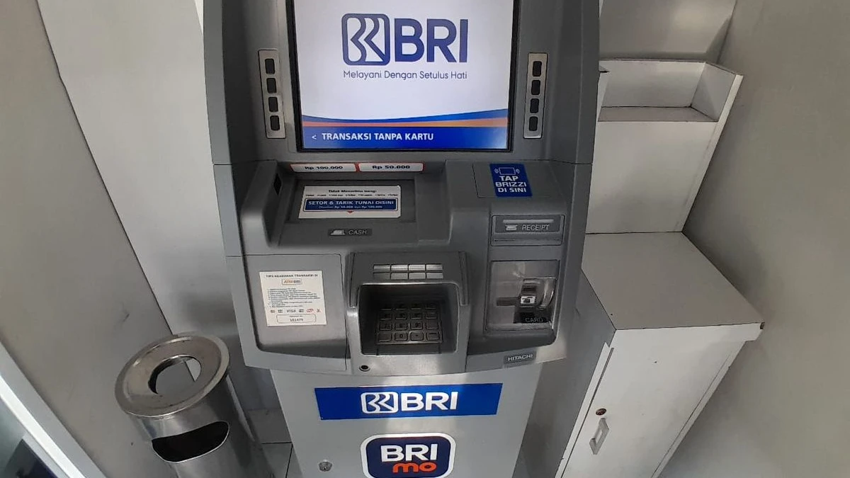 Cara Tarik dan Setor Tunai Tanpa Kartu ATM BRI via BRImo