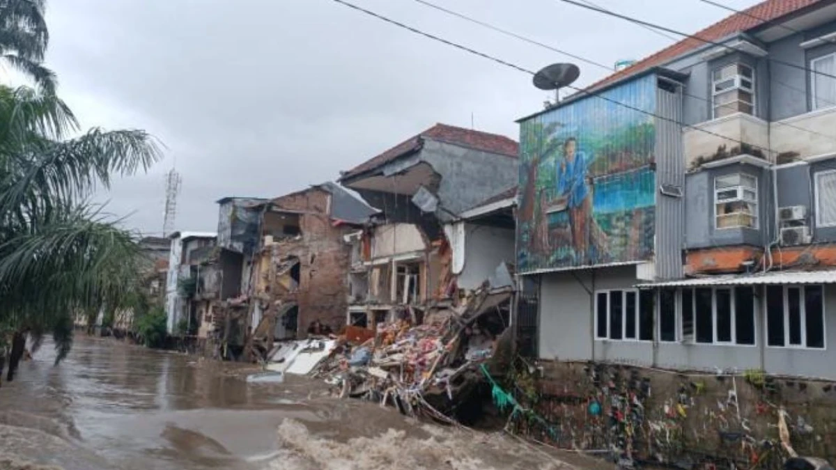 Banjir Besar Terjang Bali, 2 Orang Meninggal Ratusan Lainnya Terdampak