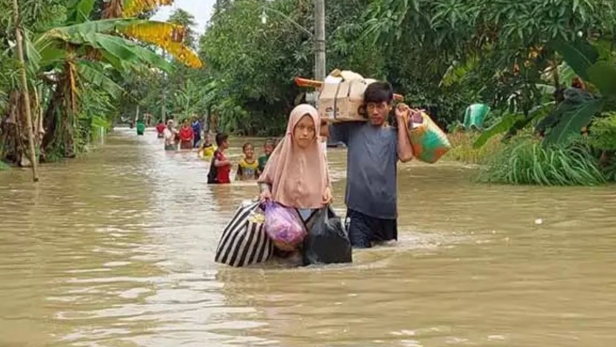 8.692 KK Terdampak Banjir Pekalongan