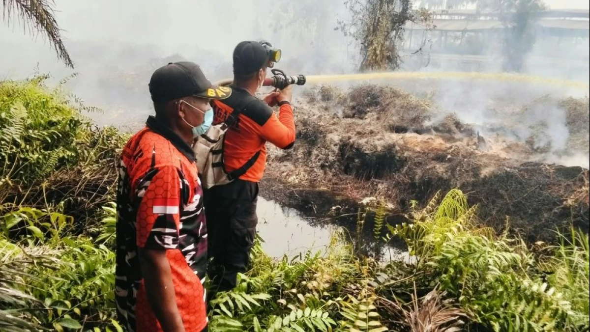 Banser Kerahkan Relawan Padamkan Karhutla di Kalimantan Tengah