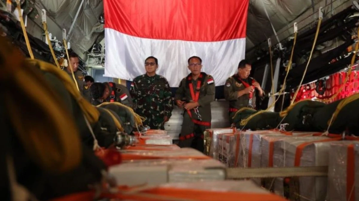 HUT Ke-80 RI, Indonesia Berhasil Salurkan Bantuan ke Gaza