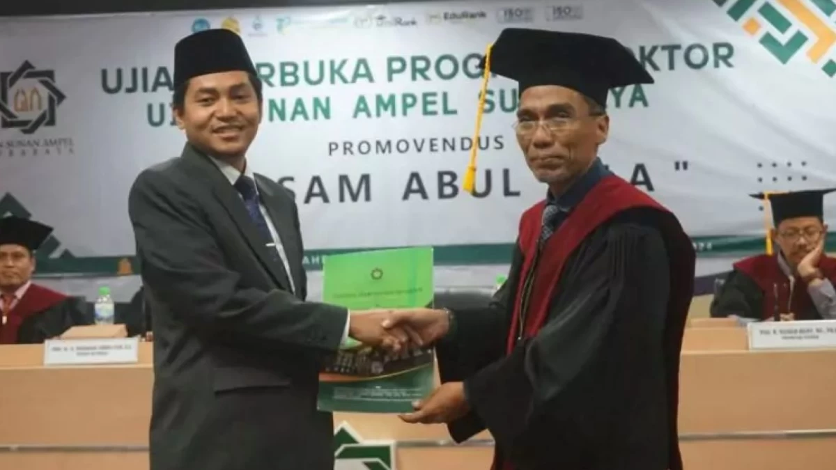 Bassam Abul A’la Raih Gelar Doktor di UINSA Usai Teliti Pentingnya Keyakinan Epistemologi dalam Memprediksi Prestasi Siswa