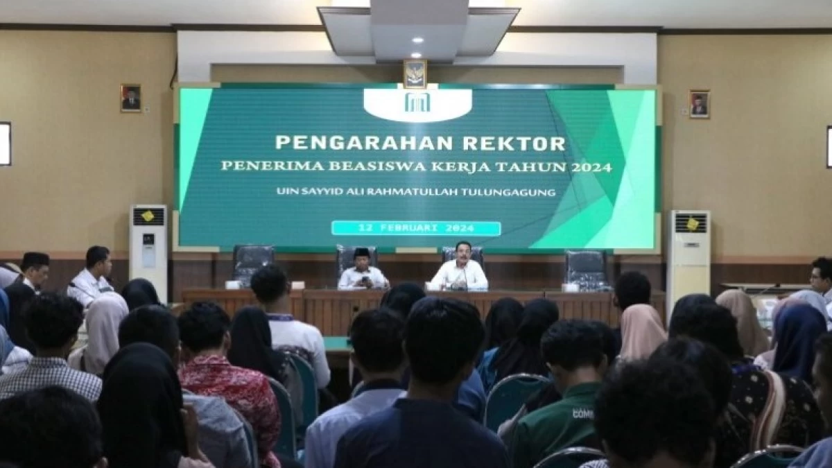 Rektor UIN Tulungagung: Banyak Pengalaman yang Didapat Penerima Beasiswa Kerja