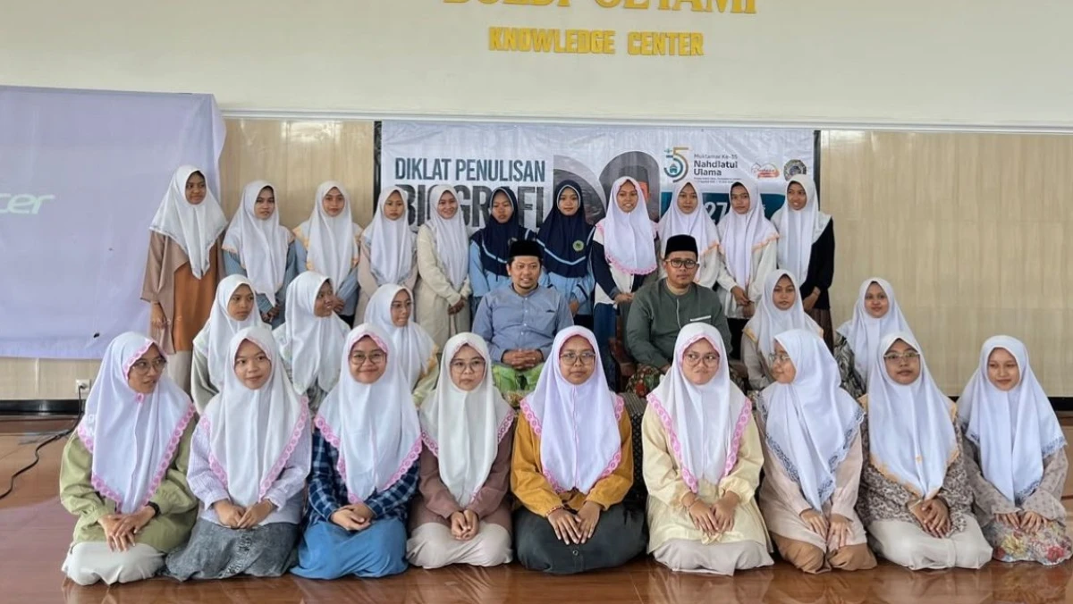 Diklat Penulisan Biografi di Muktamar Ke-35 NU, para Santri Didorong Abadikan Kisah Keteladanan Ulama