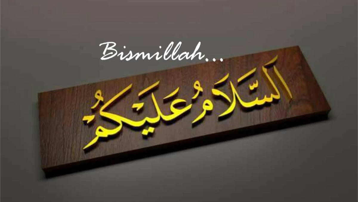 Hukum Mengucapkan Basmalah Sebelum Salam