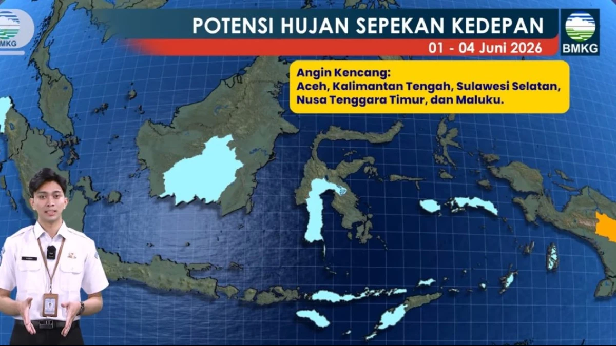 BMKG: 20,1 Persen Wilayah Indonesia Masuki Musim Kemarau, Masih Ada Hujan Lebat hingga Awal Juni di Provinsi Ini