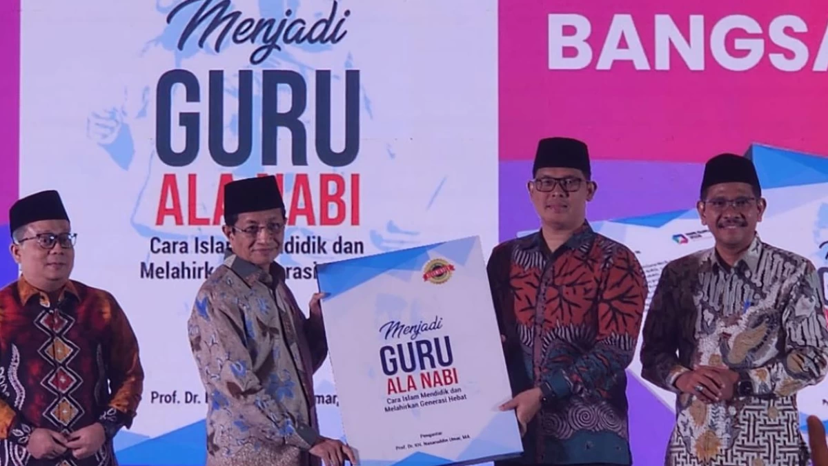 Buku 'Menjadi Guru Ala Nabi' Diluncurkan, Jadi Panduan Islami untuk Melahirkan Generasi Hebat