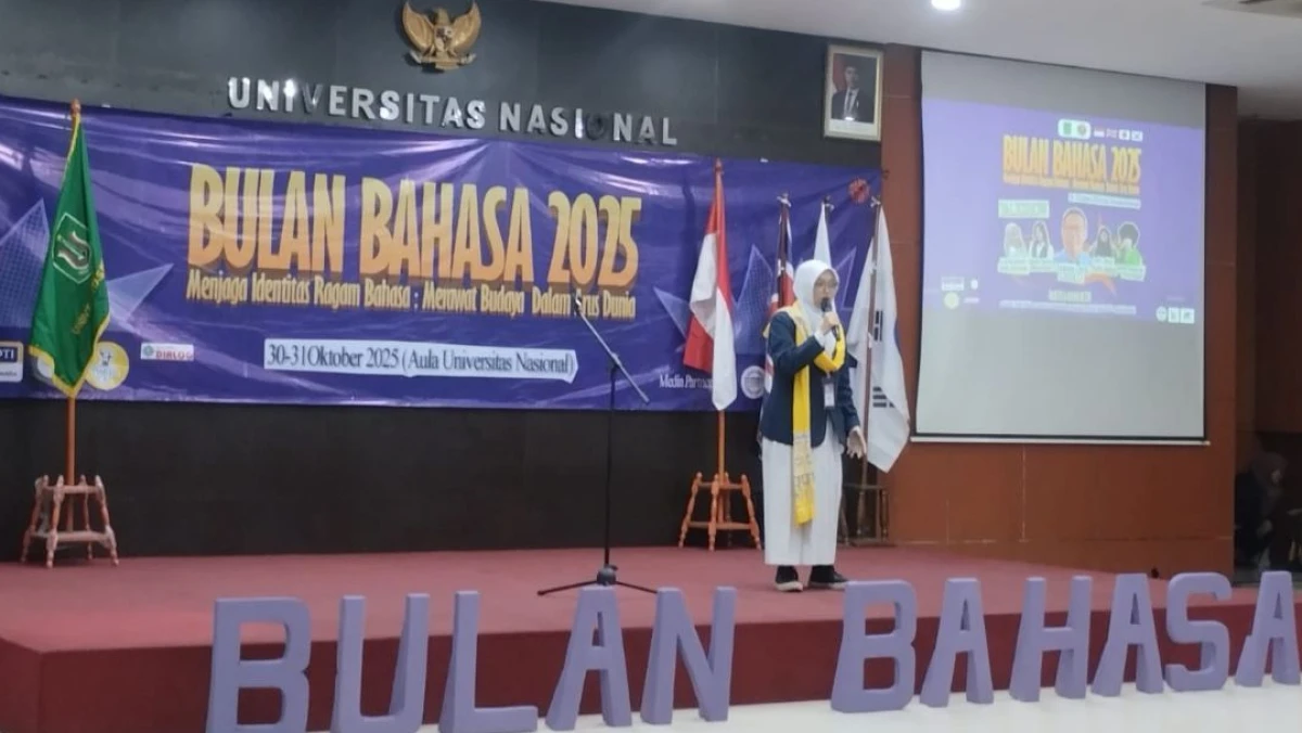 Festival Bulan Bahasa UNAS 2025 Ajak Generasi Muda Tingkatkan Kesadaran Budaya