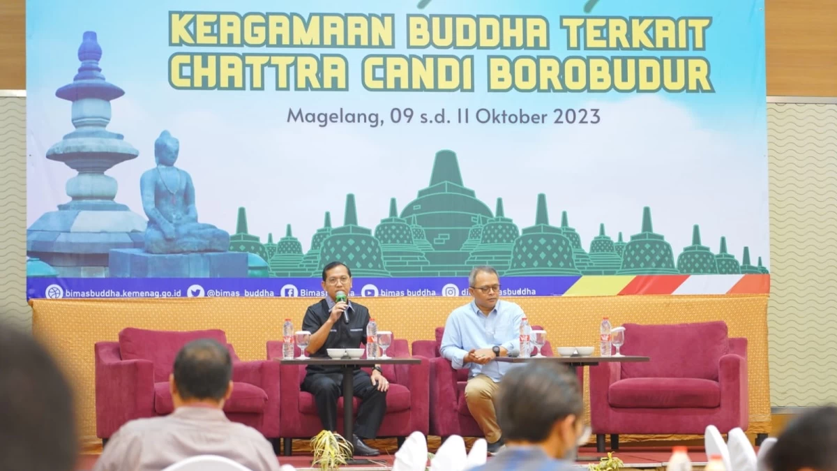 Pasang Chattra Candi Borobudur, Kemenag Bakal Gandeng BRIN