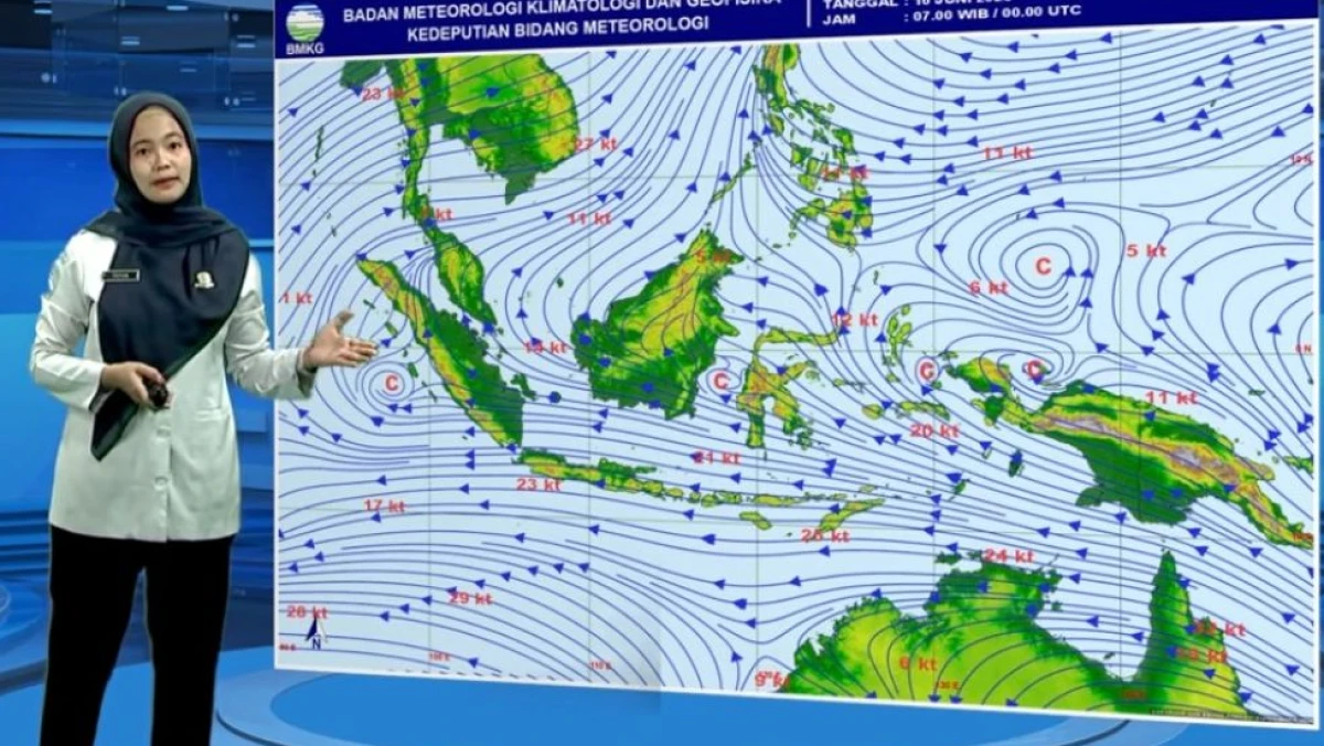Prediksi Cuaca 16 Juni 2026: Sumut, Sulbar, Maluku Utara Berpotensi Diguyur Hujan Lebat