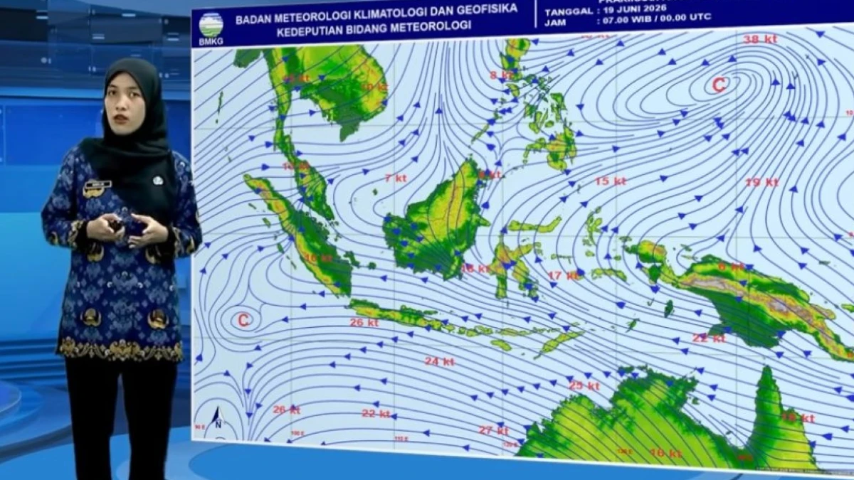 Prediksi Cuaca 19 Juni 2026: Sumatera Utara Berpotensi Diguyur Hujan Sangat Lebat, Medan Waspada Petir