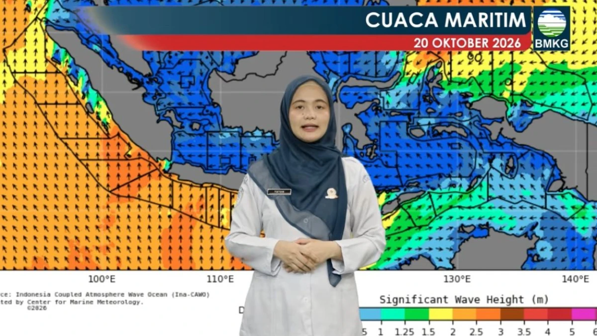 Gelombang Laut hingga 4 Meter, Waspada Banjir Rob di Sejumlah Wilayah pada Selasa 20 Oktober 2026
