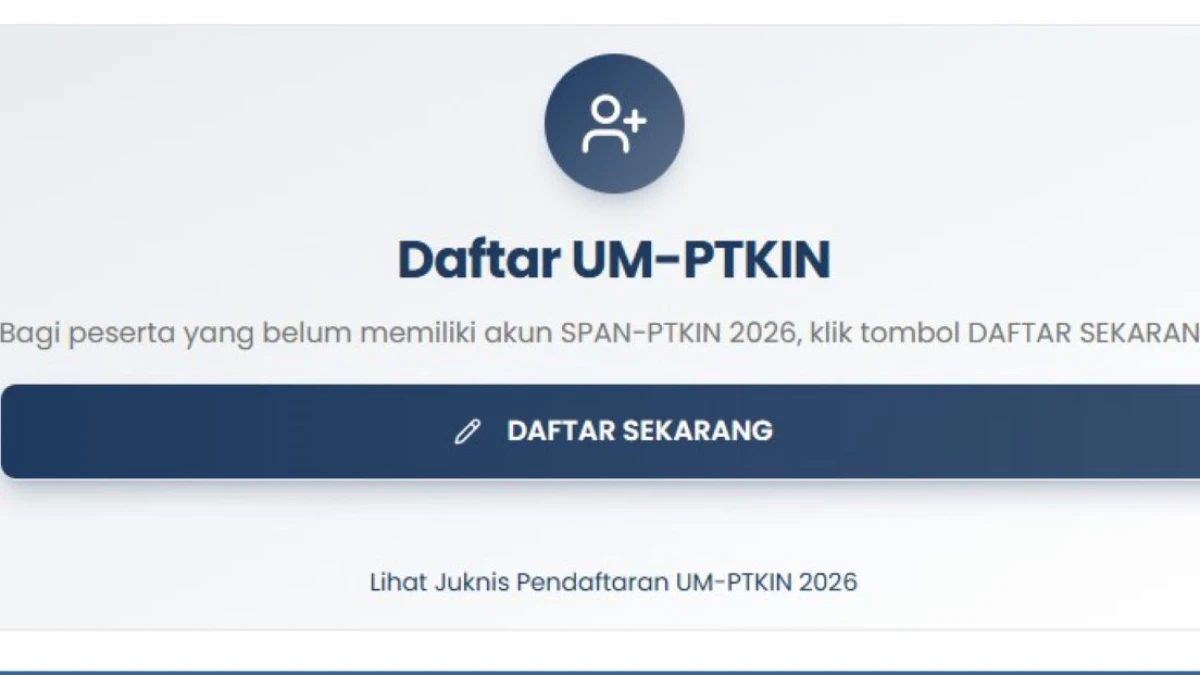 Alur Lengkap Pendaftaran UM-PTKIN 2026