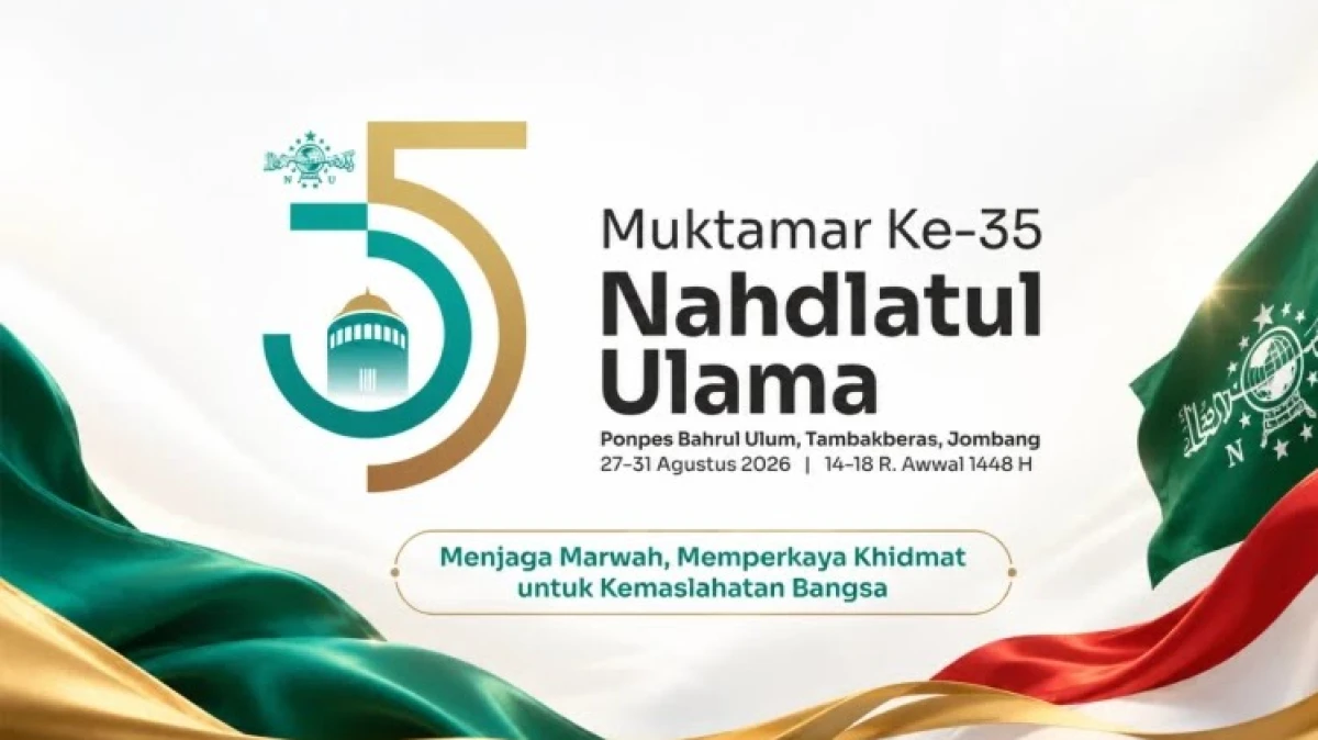 PBNU Tetapkan Logo Resmi Muktamar Ke-35 NU Karya Alumni Pesantren Langitan