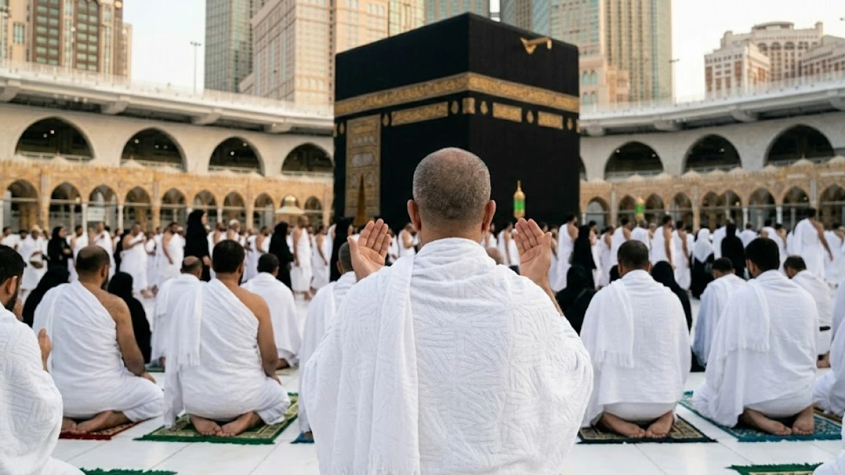 Doa Jemaah Haji saat di Makkah: Mulai Masuk Kota sampai Masjidil Haram