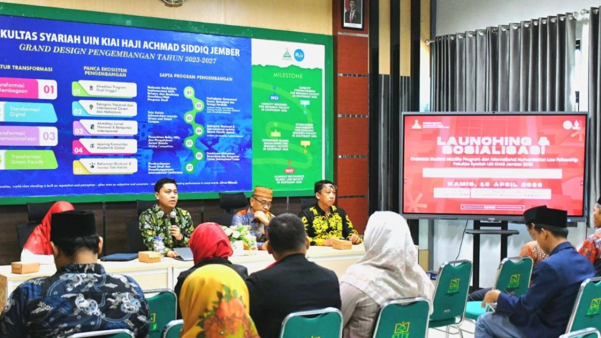 Fakultas Syariah UIN KHAS Jember Luncurkan Program International Humanitarian Law Fellowship 2026