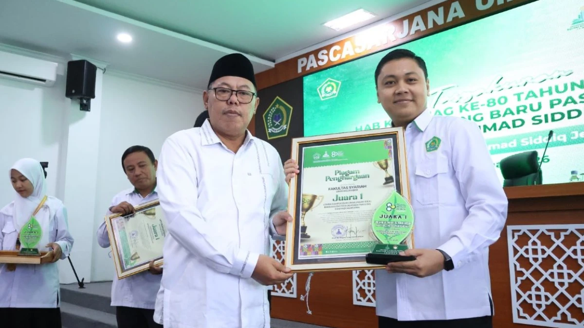 Fakultas Syariah UIN KHAS Jember Raih Penghargaan Fakultas Terbaik Berbasis Ekoteologi