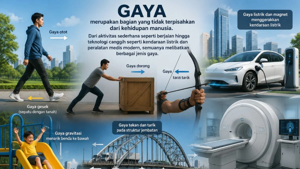 Penerapan Berbagai Jenis Gaya dalam Kehidupan Masyarakat