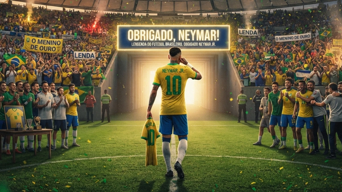 Sang Pesulap Neymar Akhirnya Pensiun dari Timnas Brasil