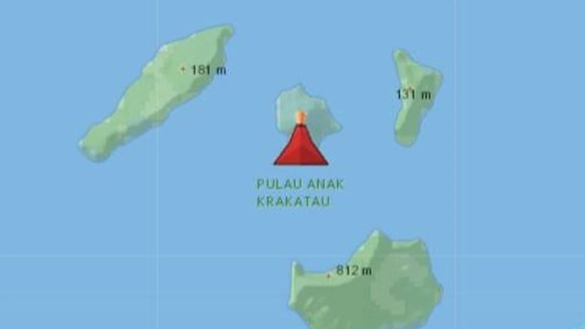 Abu Vulkanik Anak Krakatau Terdeteksi di Jakarta dan Sejumlah Wilayah Jawa Barat
